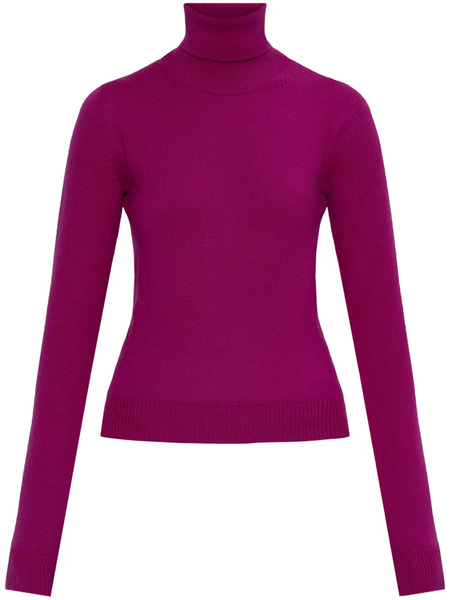  Dolce & Gabbana Wool Turtle-neck Sweater - Pink 