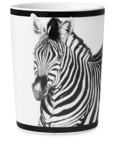  Dolce & Gabbana Zebra Porcelain Cup - White 