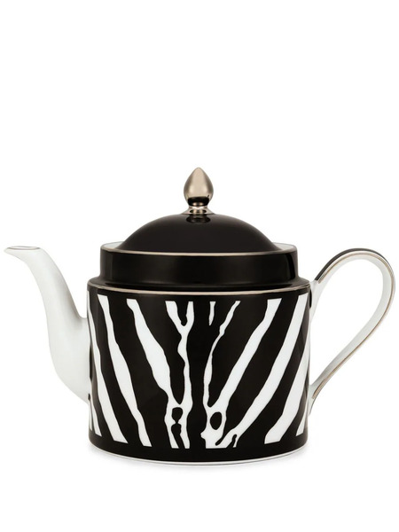  Dolce & Gabbana Zebra-print Teapot - Black 