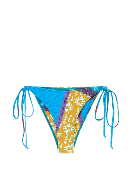  Donde Esteban Blue Estrellitas Bikini Top 