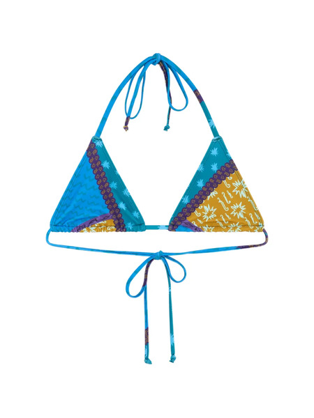  Donde Esteban Blue Estrellitas Bikini Top 