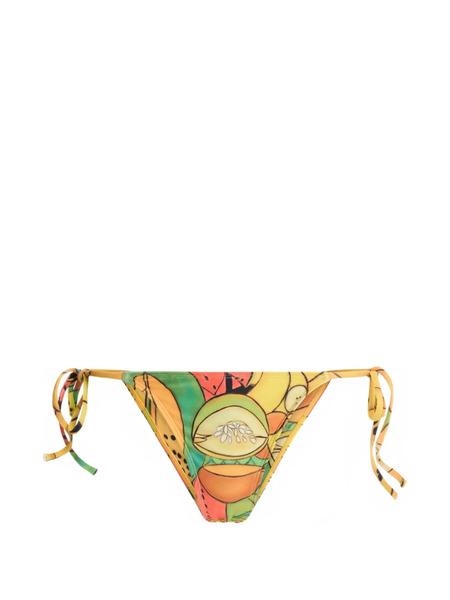  Donde Esteban Frutas Triangle Bikini Bottom - Yellow 