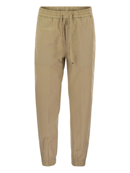  Dondup Alba Patch-pockets Trousers - Neutrals 