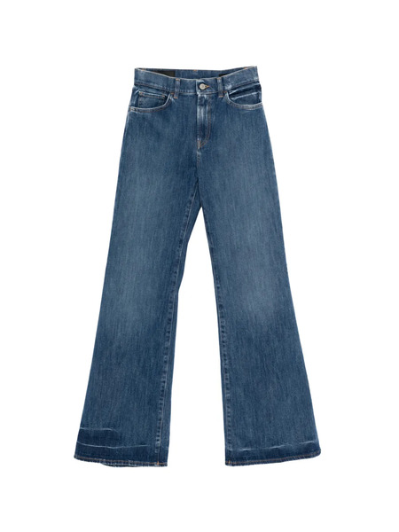  Dondup Amber Wide-leg Jeans - Blue 