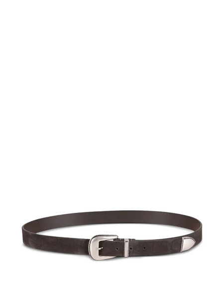  Dondup Buckle Belt - Brown 