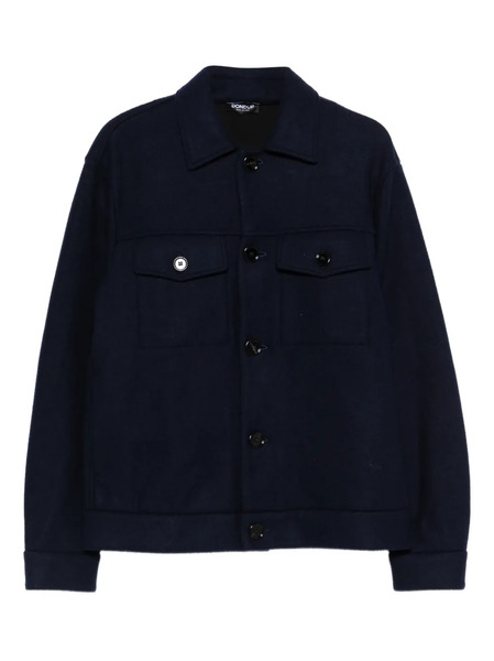  Dondup Button-up Overshirt - Blue 