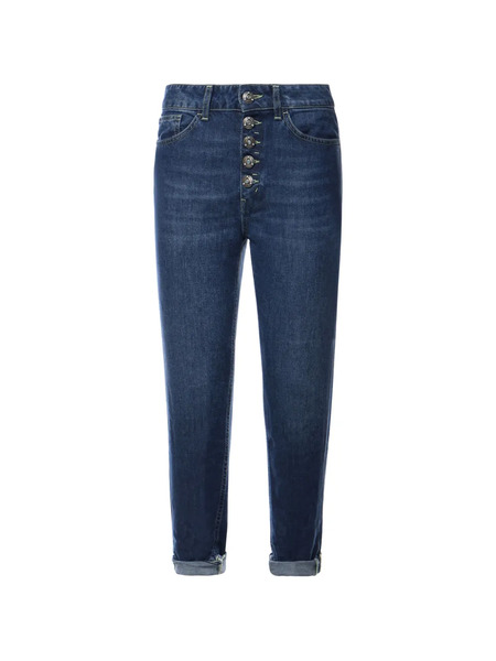  Dondup Buttoned Five-pocket Jeans - Blue 