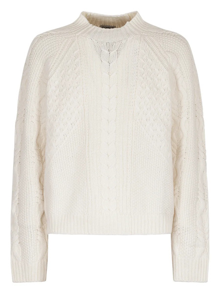  Dondup Cable Knit Sweater - Neutrals 