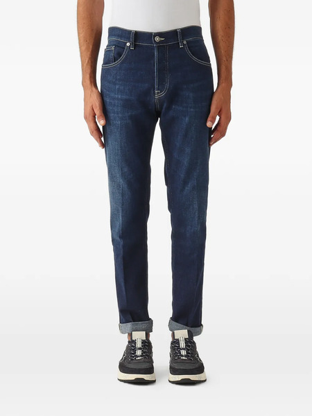  Dondup Cotton Trousers - Blue 