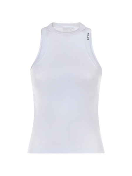  Dondup Crew-neck Tank Top - White 