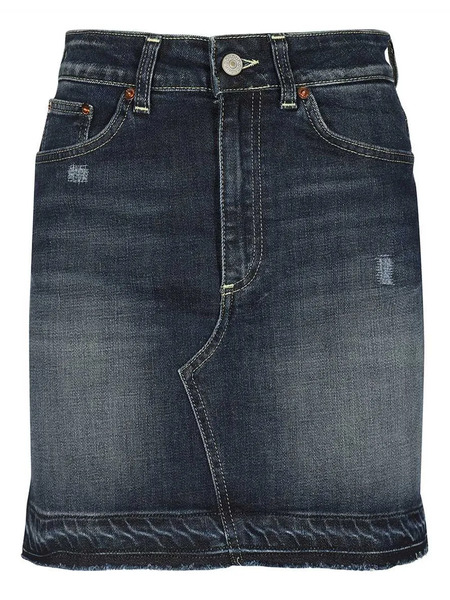  Dondup Denim Mini Skirt - Blue 