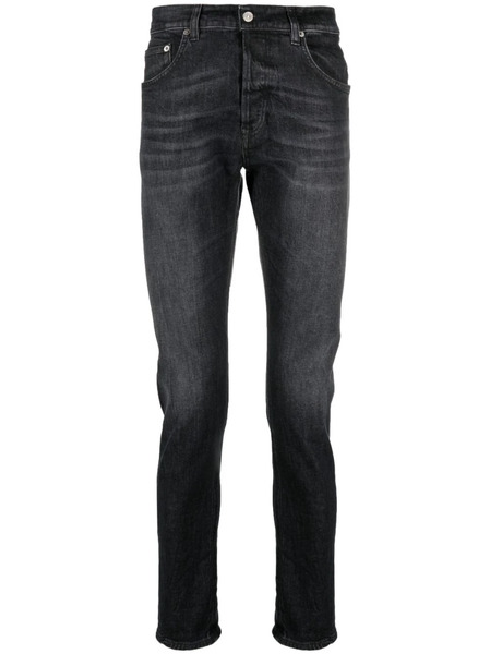  Dondup Distressed-effect Skinny Jeans - Black 