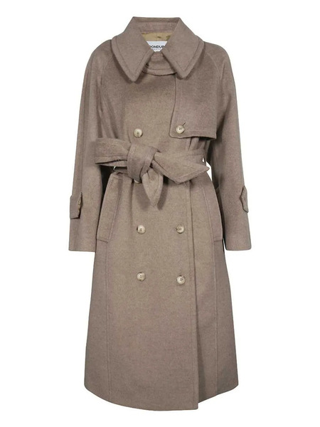  Dondup Double-breasted Coat - Neutrals 