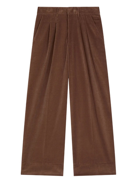  Dondup Eloise Pleated Trousers - Brown 