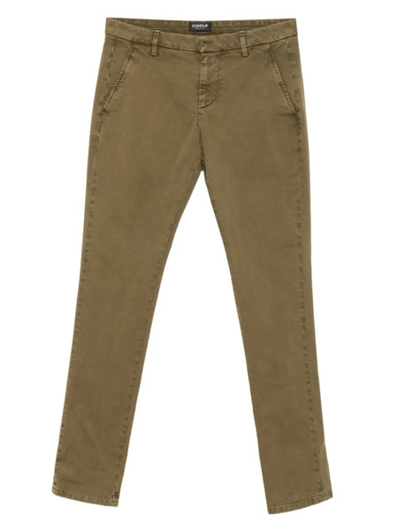  Dondup Gaubert Flat-front Chinos - Green 