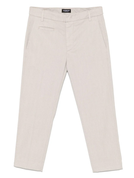  Dondup Herringbone Trousers - Grey 