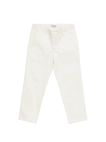  Dondup Kids Button Fastening Trousers - Neutrals 