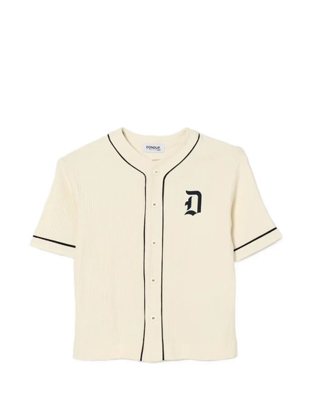  Dondup Kids Contrasting-trim Shirt - Neutrals 