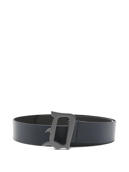  Dondup Kids Logo-buckle Belt - Blue 