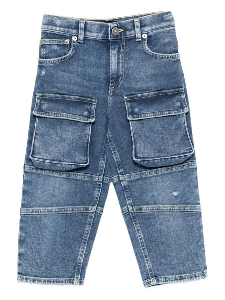  Dondup Kids Multi-pocket Jeans - Blue 