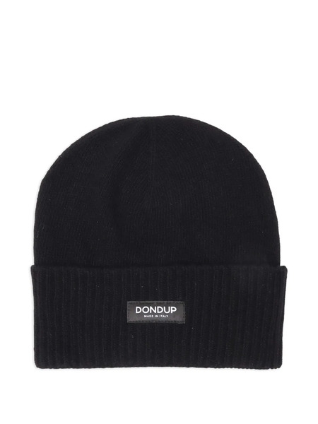  Dondup Kids Ribbed Cashmere-blend Beanie - Black 
