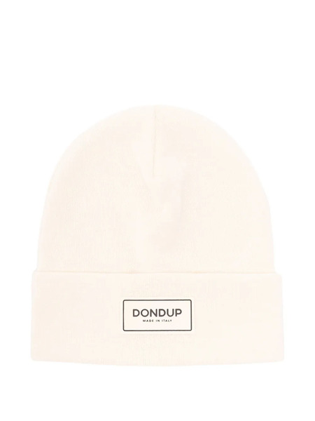  Dondup Logo-label Beanie Hat - Neutrals 
