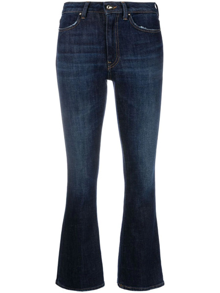  Dondup Mid-rise Flared Jeans - Blue 