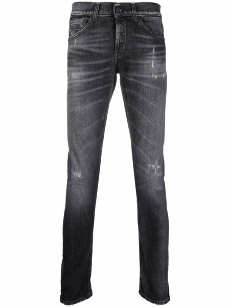  Dondup Mid-rise Slim Fit Jeans - Grey 
