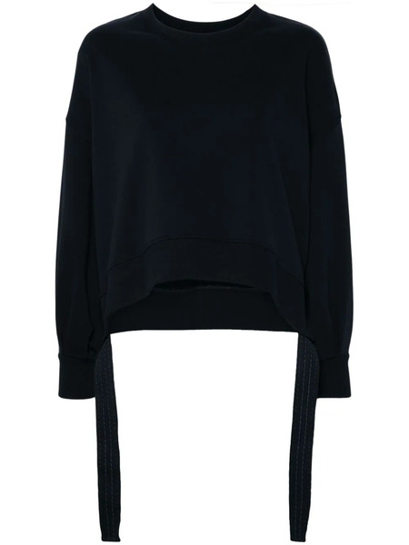  Dondup Strap-embellished Sweatshirt - Blue 