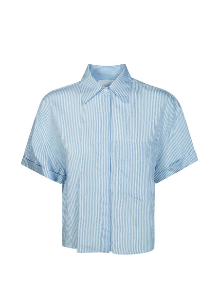  Dondup Striped Shirt - Blue 
