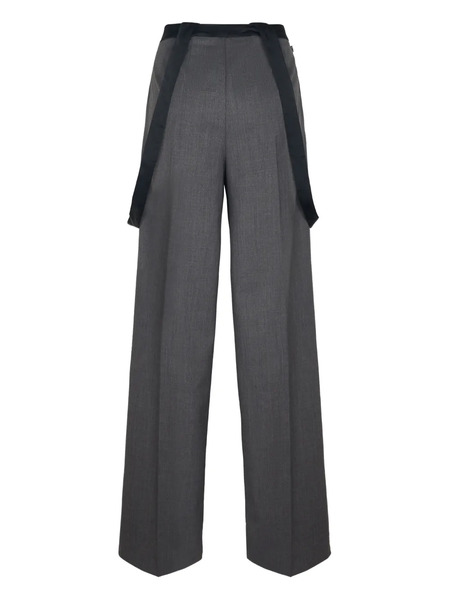  Dondup Tecla Suspenders Trousers - Grey 