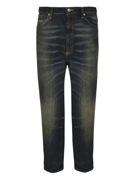  Dondup Whiskering-effect Jeans - Black 