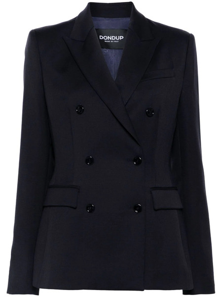  Dondup Wool Blazer - Blue 