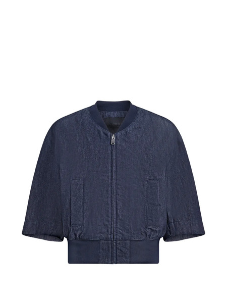  Dondup Zipped Bomber Jacket - Blue 