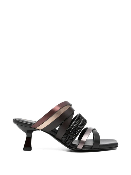  Donnarì Braided-strap Sandals - Black 