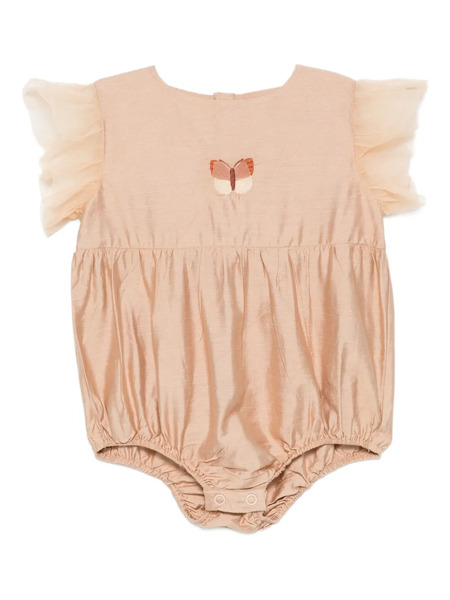  Donsje Butterfly-embellished Bodysuit - Brown 