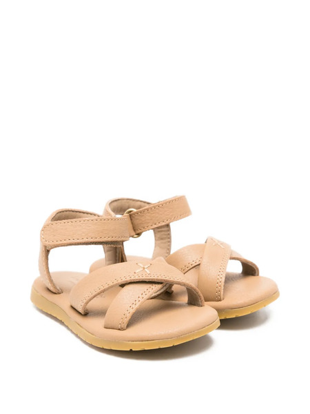  Donsje Cross Strap Sandals - Neutrals 