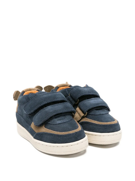  Donsje Hook-and-loop Suede Sneakers - Blue 