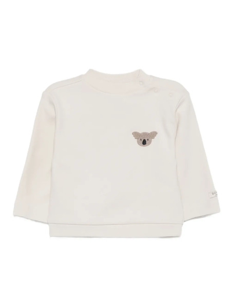  Donsje Koala-embroidered Sweatshirt - Neutrals 