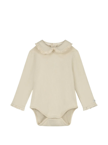  Donsje Ruffled Collared Bodie - Neutrals 