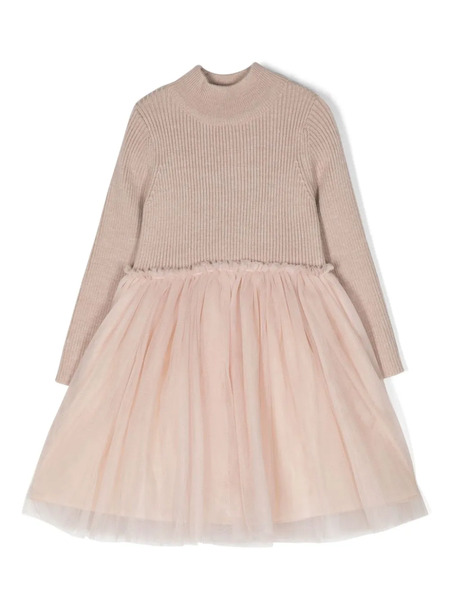  Donsje Wool-tulle Jumper Dress - Neutrals 