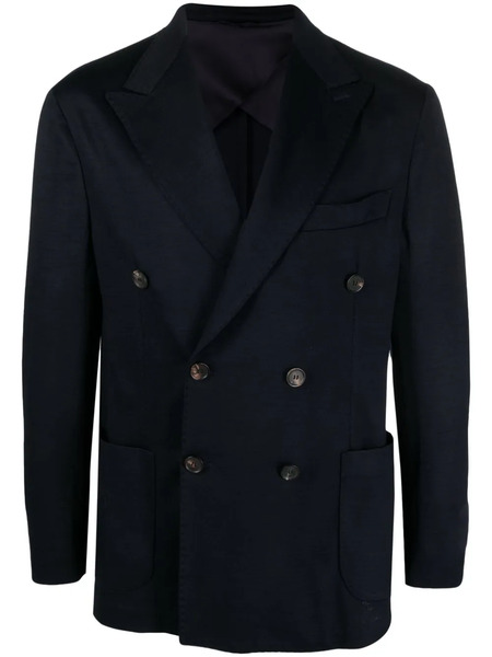  Doppiaa Double-breasted Blazer - Blue 