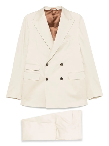  Doppiaa Double-breasted Suit - Neutrals 