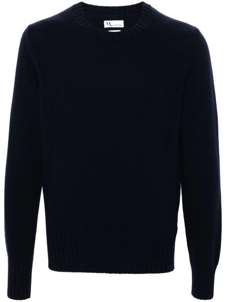  Doppiaa Round-neck Sweater - Blue 