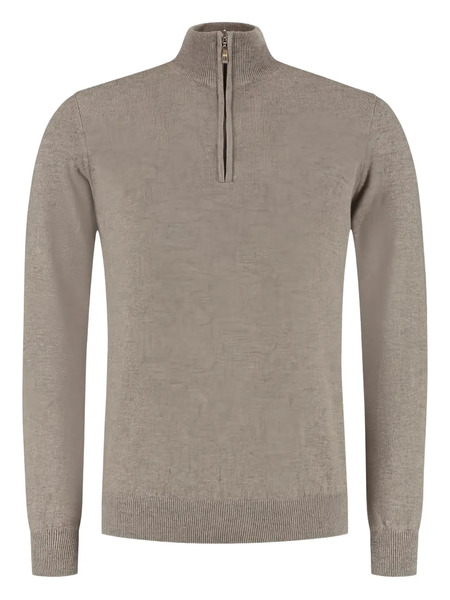  Doriani Half-zip Sweater - Neutrals 
