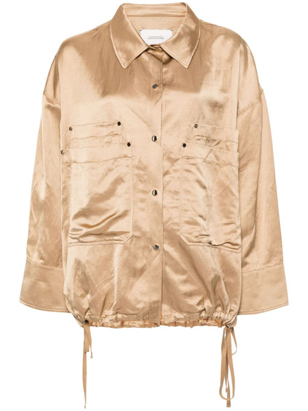  Dorothee Schumacher Drawstring-hem Shirt Jacket - Neutrals 