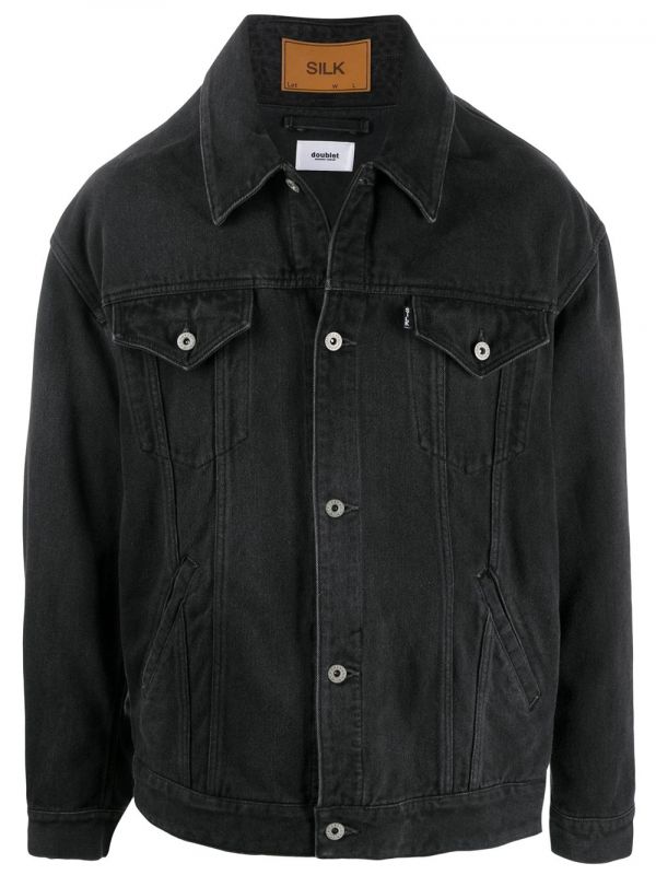  Doublet Button-down Jacket - Black 