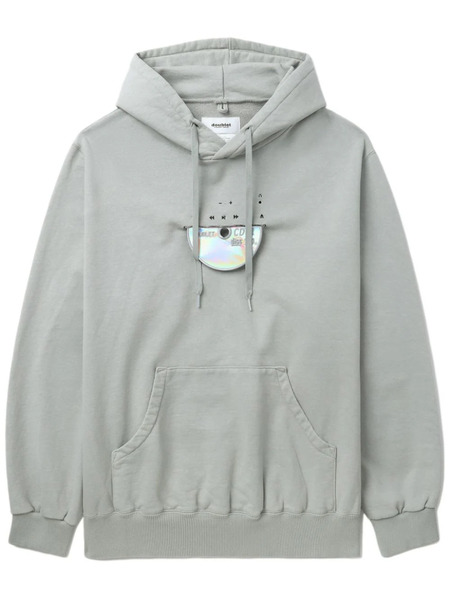  Doublet Cd-r Cotton Hoodie - Grey 
