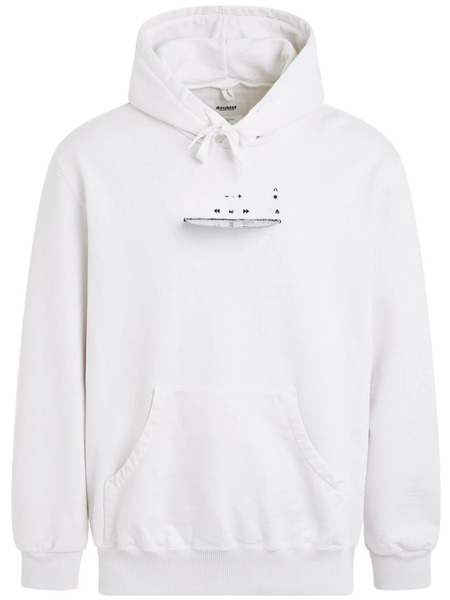  Doublet Cd-r Hoodie - White 