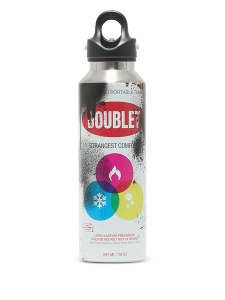  Doublet Spray-can Water Bottle - White 